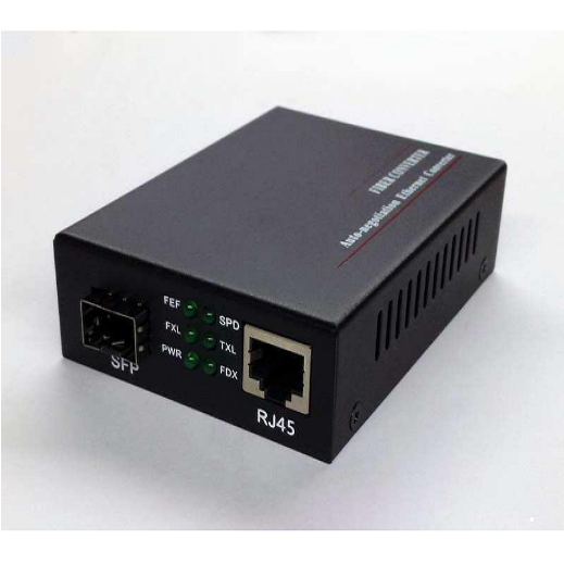 Медиаконвертер 10/100/1000 Мб/с под модуль SFP