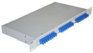 Кросс распределительный укомплектованный 1U 19'' 24-SC/UPC