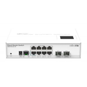 Коммутатор MikroTik CRS210-8G-2S+IN