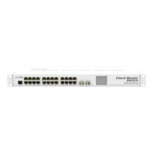 Коммутатор MikroTik CRS226-24G-2S+RM