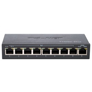 Коммутатор TG-NET P1009D-8PoE-60W
